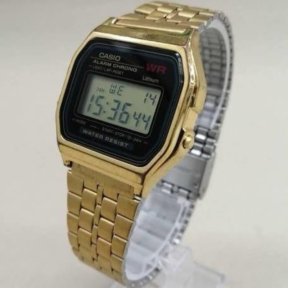 Casio Gold-Tone Watch A159WGEA-1MV